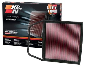 BMW 3 Series Drop In Air Filter - K&N Engineering - High-Flow - `06-`09